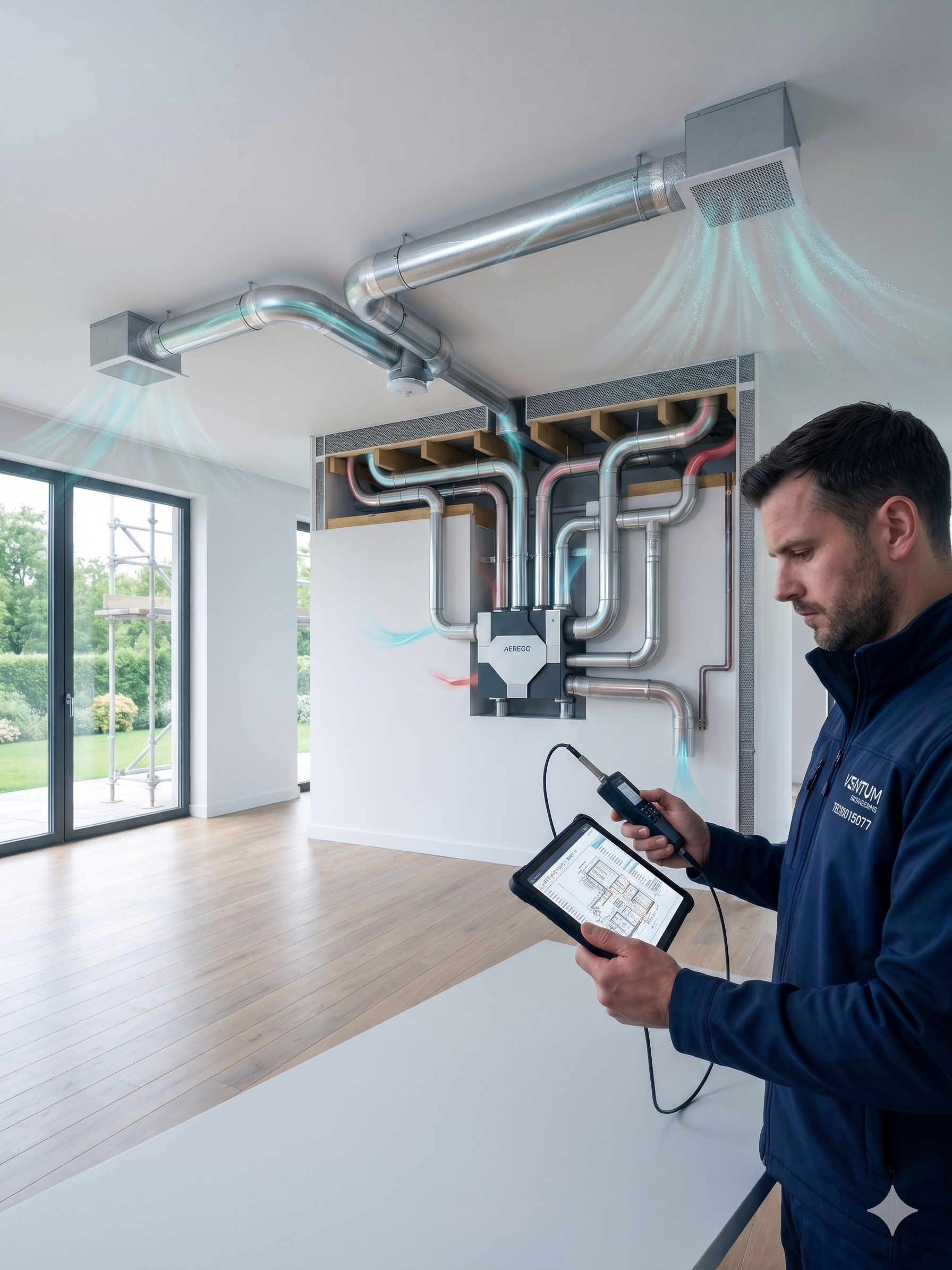 Mechanical heat recovery ventilation unit