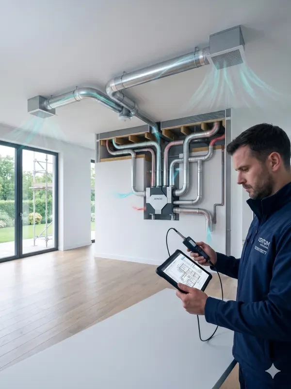 Mechanical heat recovery ventilation unit